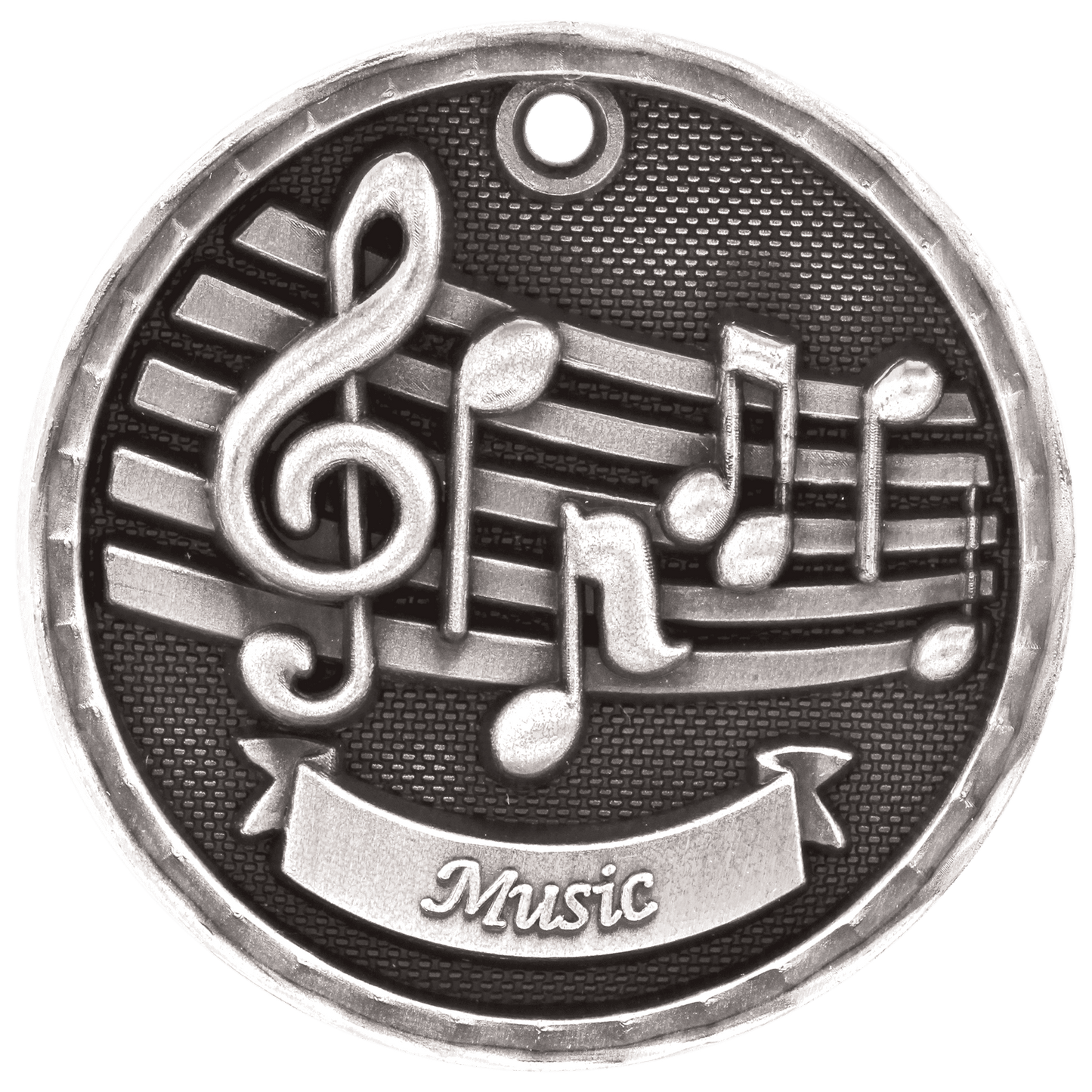 2" Music Medal