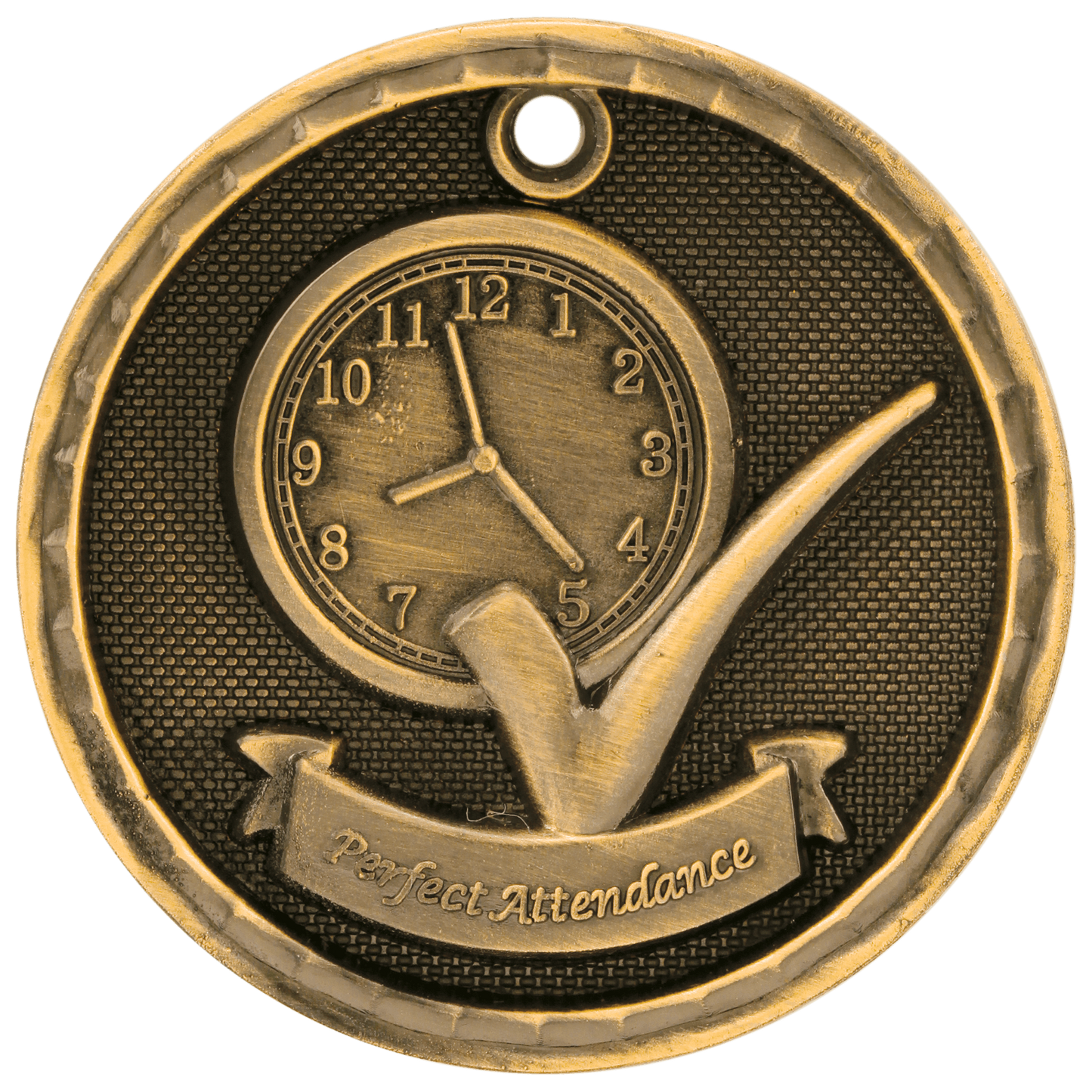 2" Perfect Attendance Medal