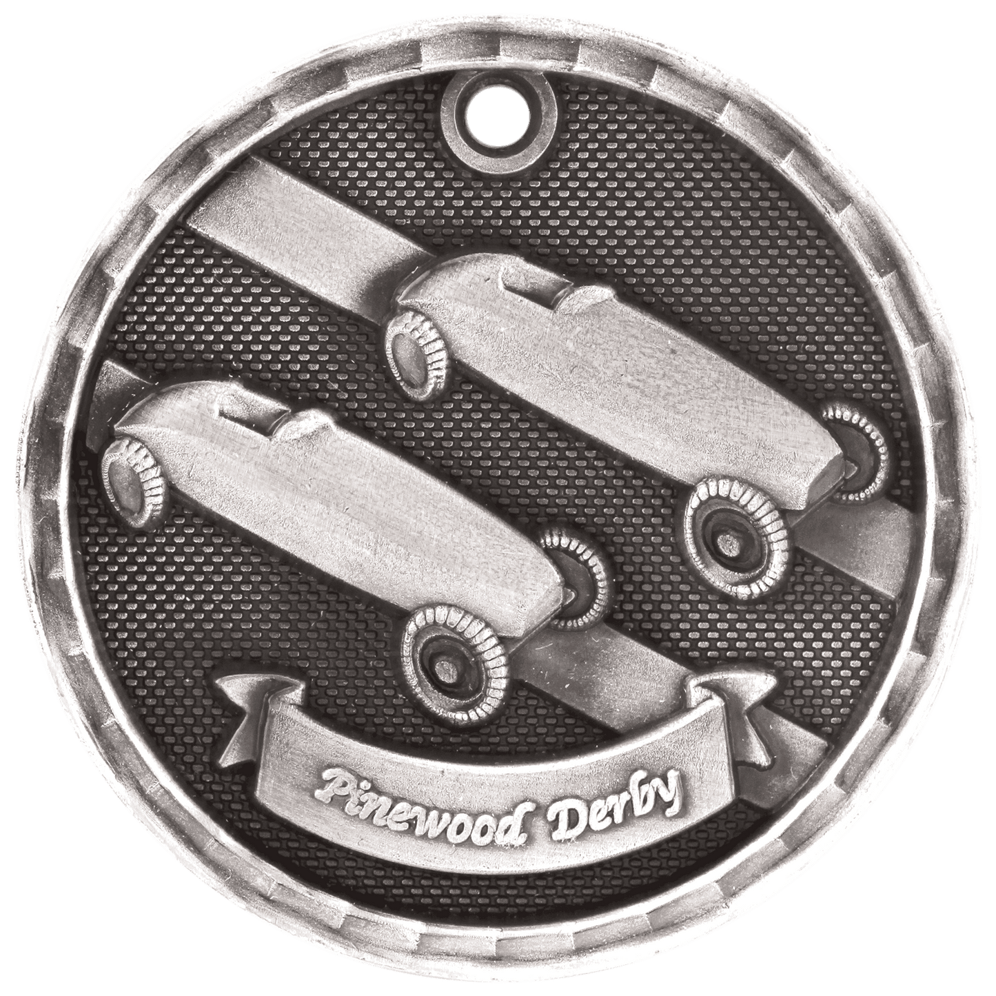 2" Pinewood Derby Medal