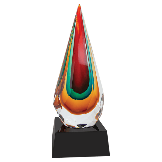 12" Faceted Rain Drop