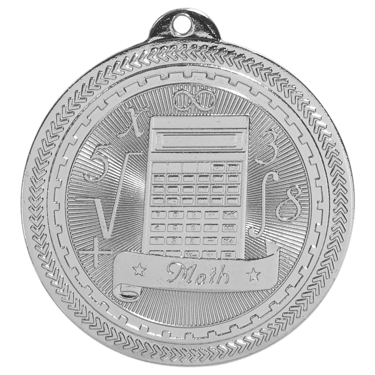 2" Math Medal