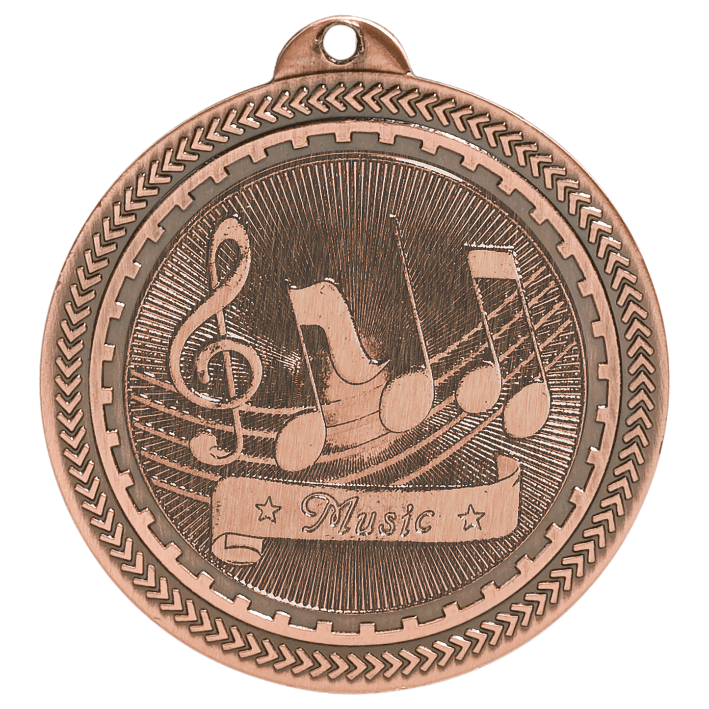 2" Music Medal
