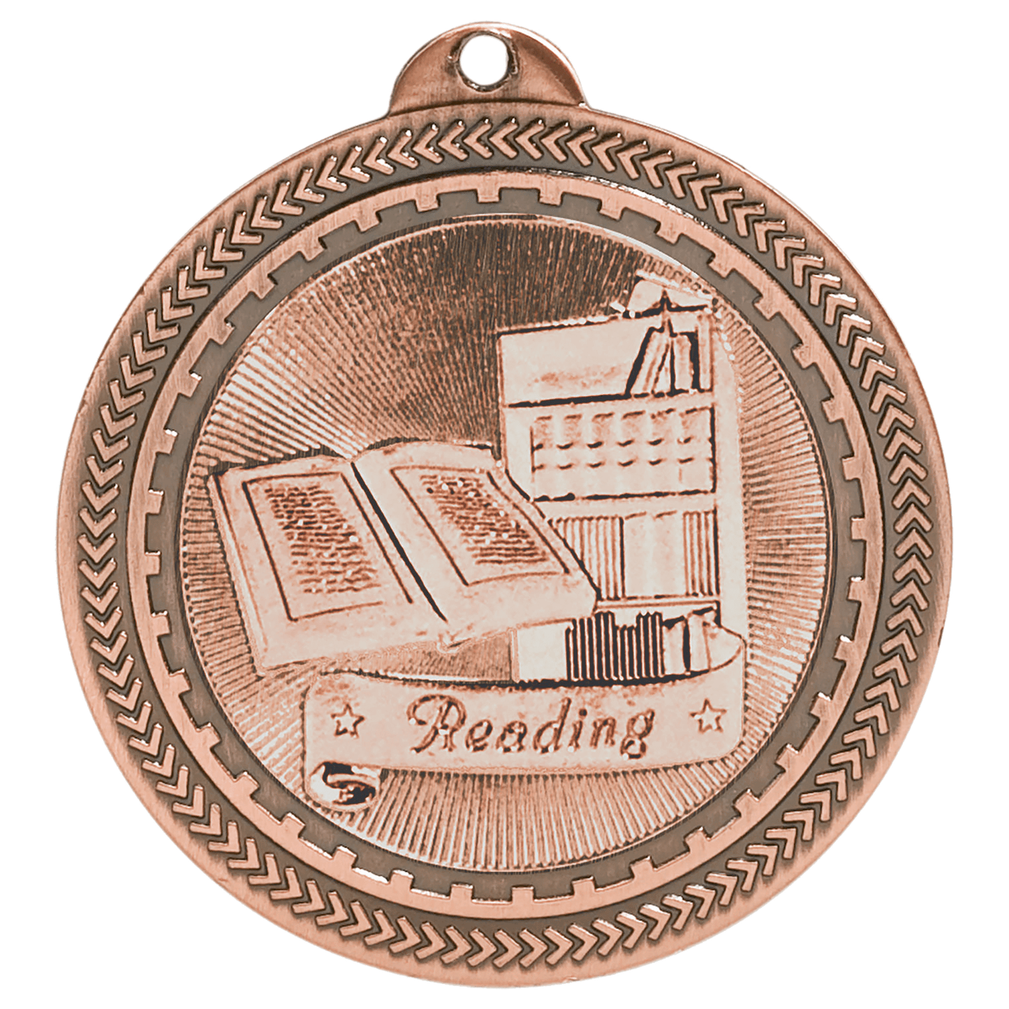 2" Reading Medal