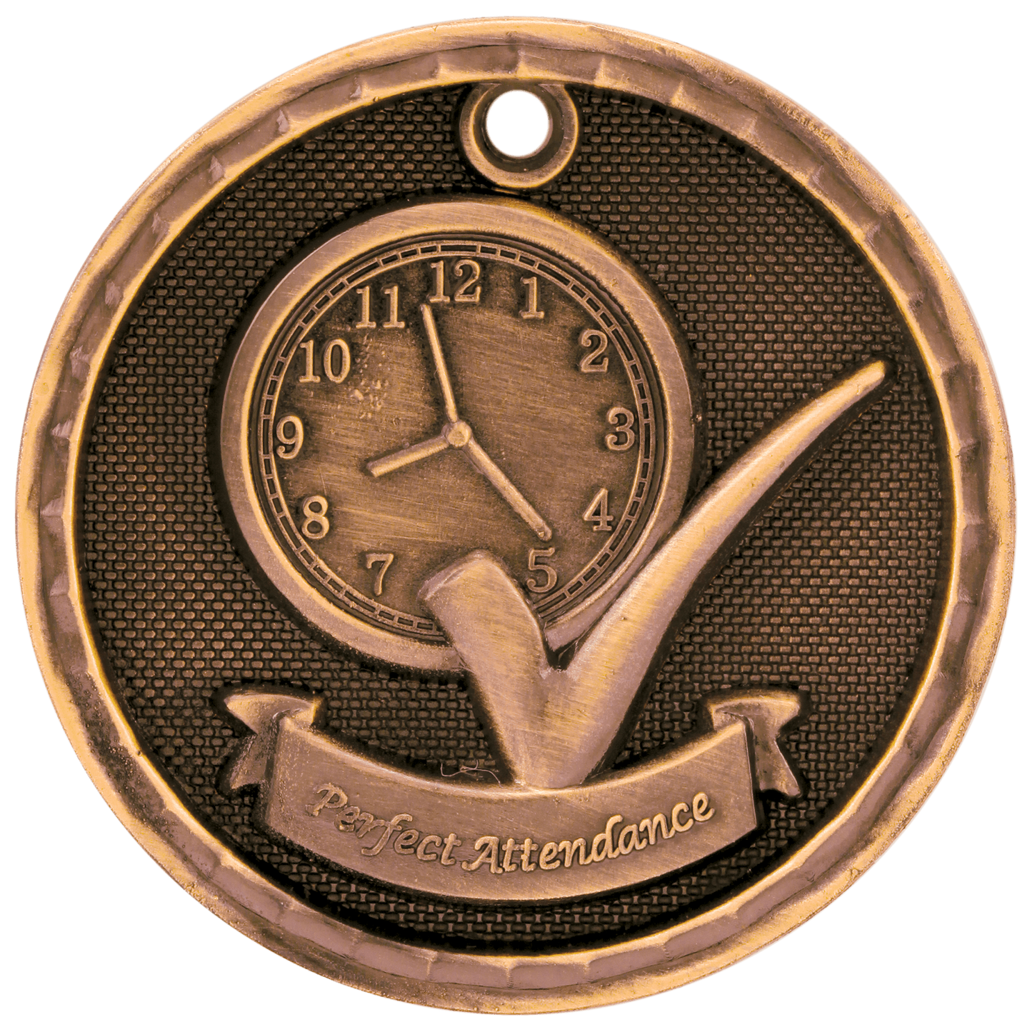 2" Perfect Attendance Medal