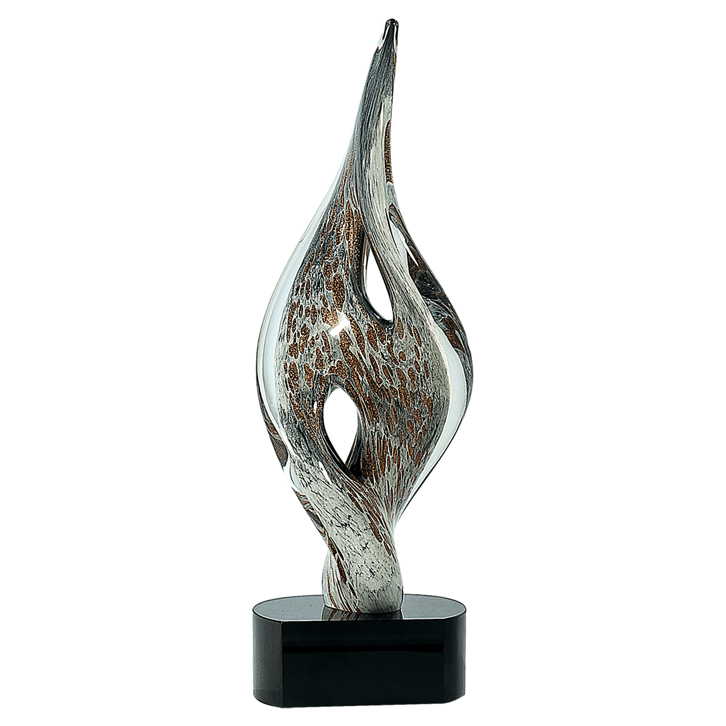 15" Spire Twist Art Glass