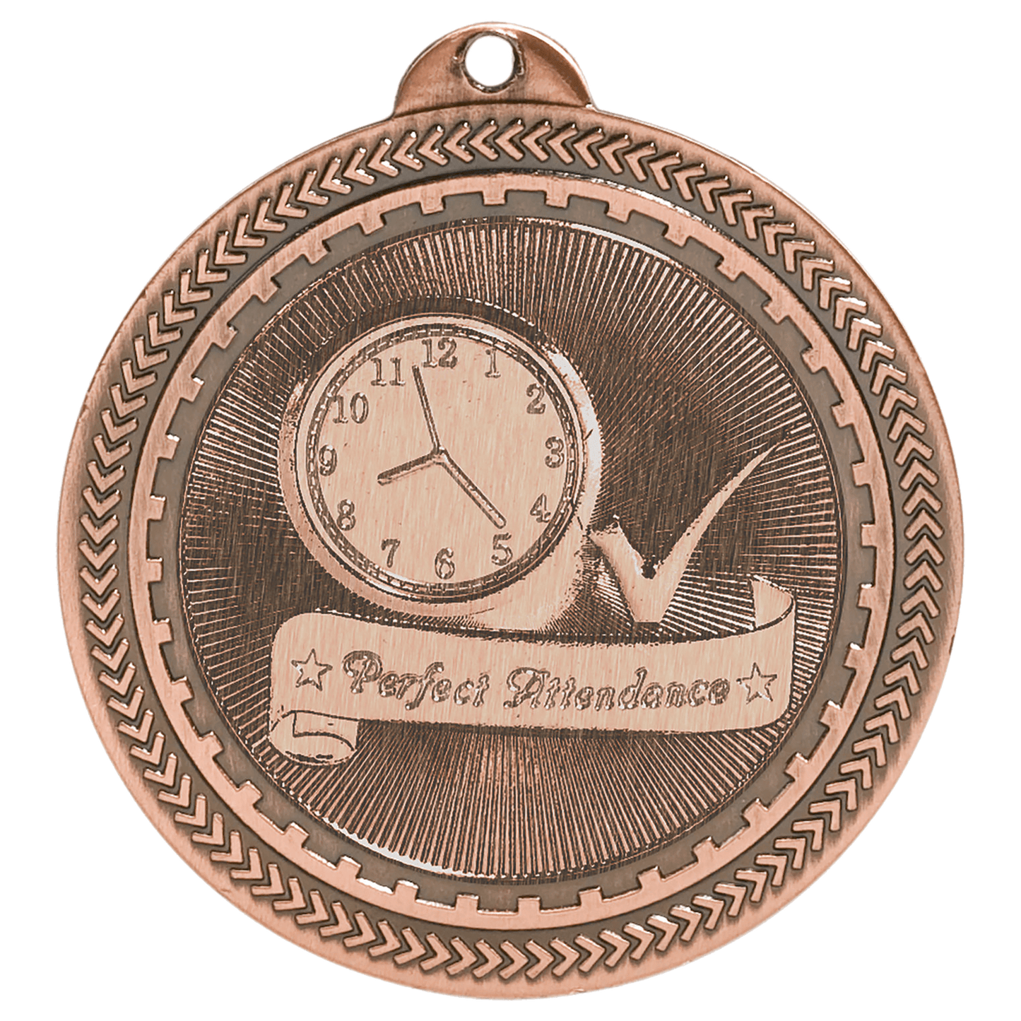 2" Perfect Attendance Medal