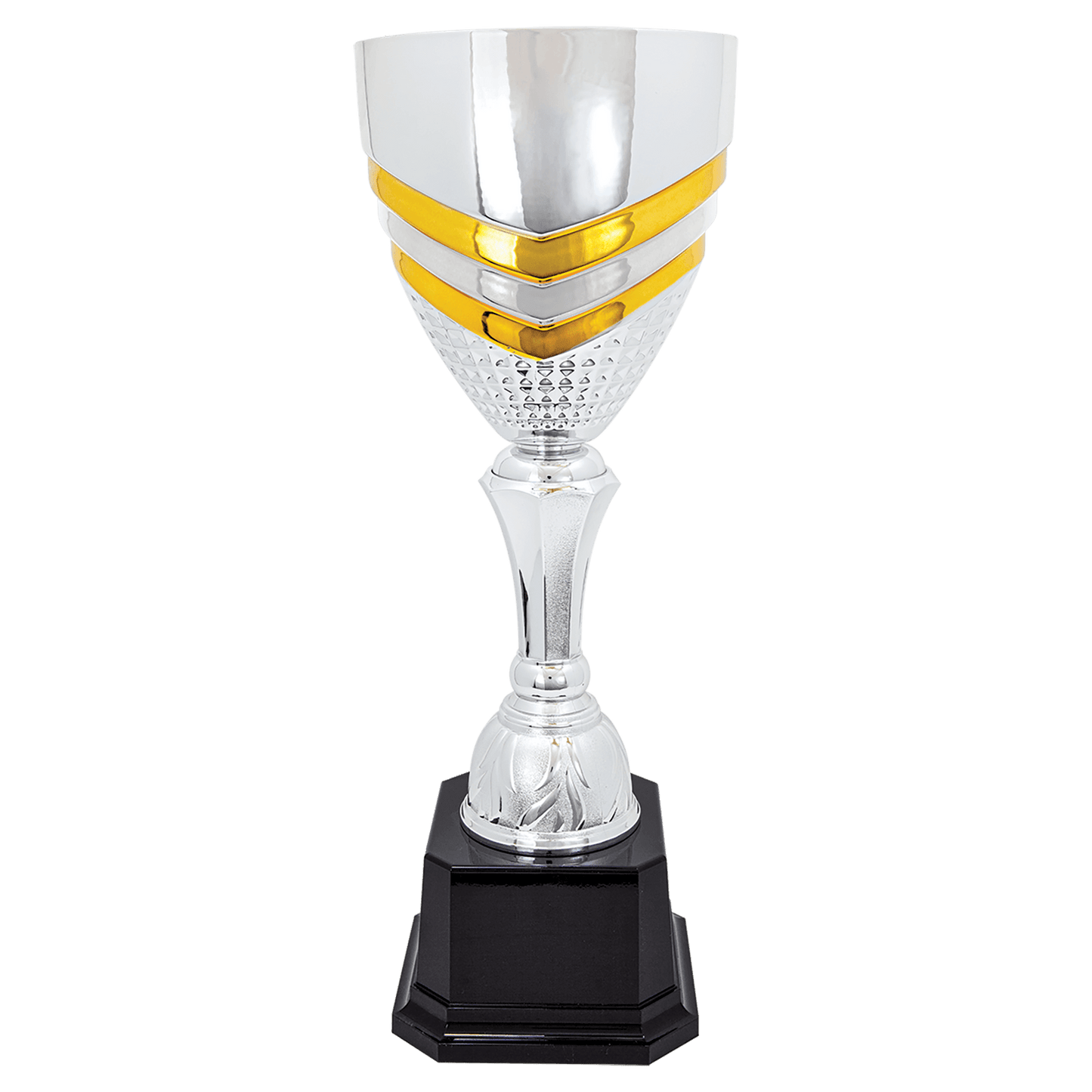 Silver and Gold Metal Cup