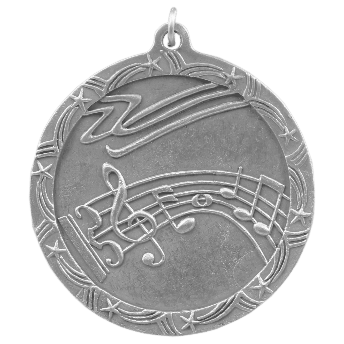 Antique Music Shooting Star Medal