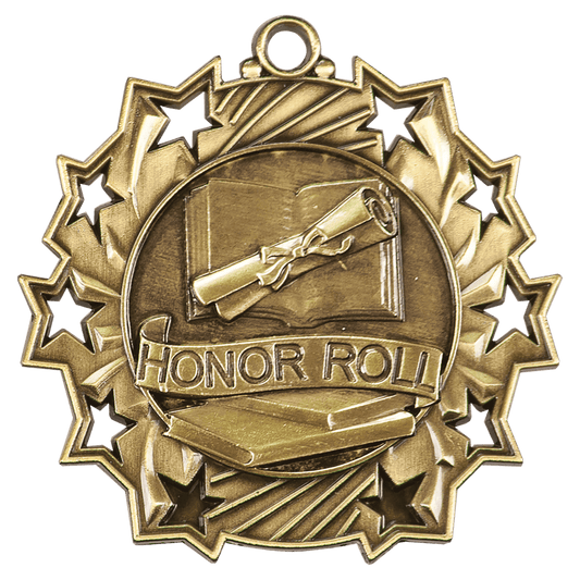 Antique Honor Roll Ten Star Medal