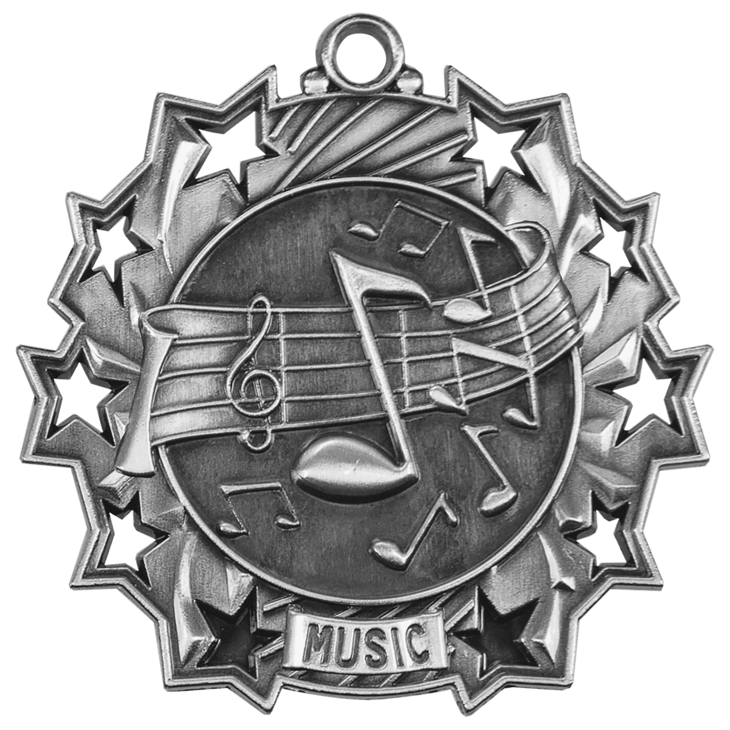 Antique Music Ten Star Medal