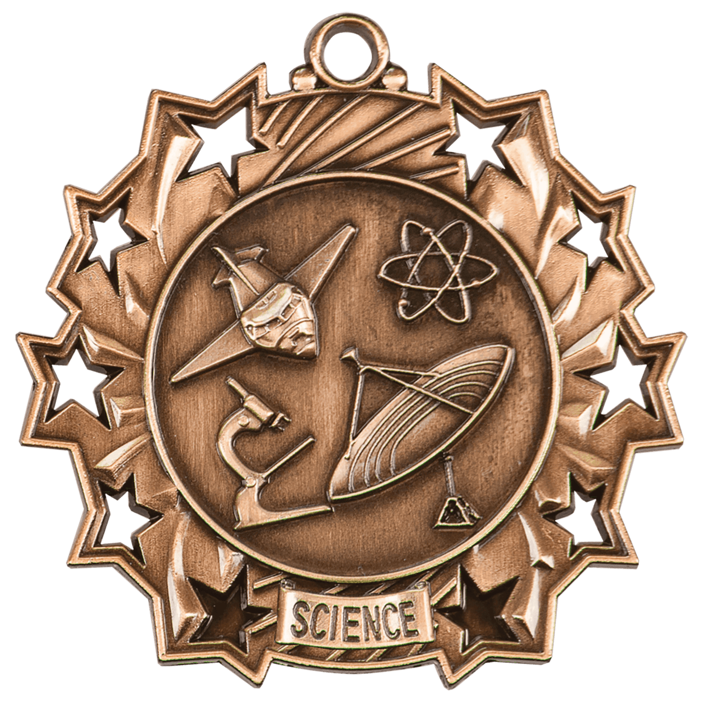 Antique Science Ten Star Medal